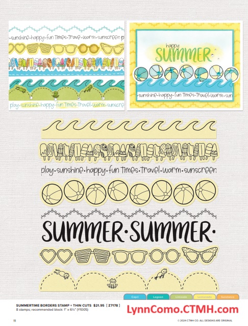 Summertime Borders