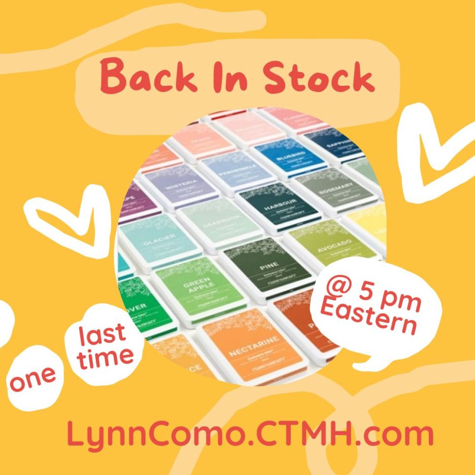 Back in Stock 4/11