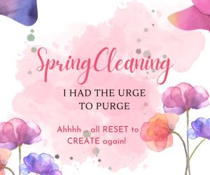 Spring Cleaning