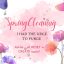 Spring Cleaning